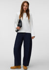 Vero Moda AWARE Naima Long Sleeve Basic Top, White
