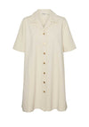 Vero Moda Ellary Denim Shirt Dress, Ecru