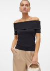 Vero Moda Jada Off Shoulder Top, Black