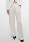 Vero Moda Aware Passi Wide Leg Trousers, White