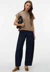 Vero Moda Alice Knit Polo Top, Beige