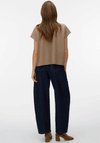 Vero Moda Alice Knit Polo Top, Beige