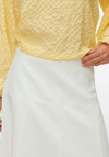 Vero Moda Cenna Aline Long Denim Skirt, White