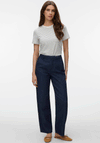 Vero Moda Aware Vani Striped T-Shirt, White & Navy