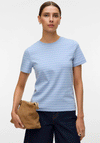 Vero Moda Aware Vani Striped T-Shirt, Blue