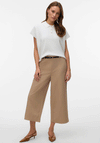 Vero Moda Alice Knit Polo Top, White