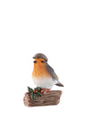 FLAT CAP ROBIN FIGURINE