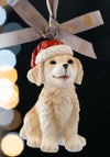 CHRISTMAS PUPPY HANGING ORNAMENT