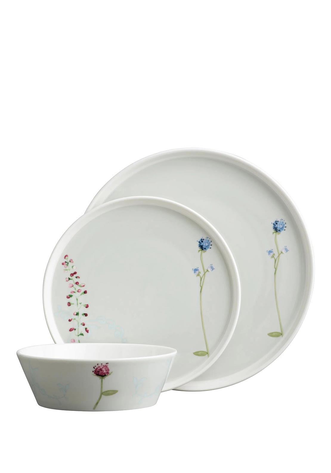 Aynsley Camille 12 Piece Tea Plate Set, Pale Green