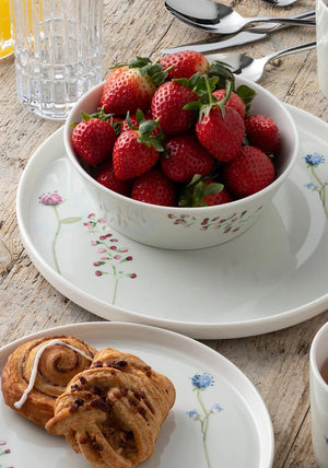 Aynsley Camille 12 Piece Tea Plate Set, Pale Green