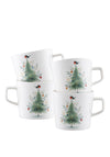 LITTLE ROBIN CHRISTMAS TREE MUGS
