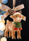 RUDOLPH THE REINDEER HANGING ORNAMENT