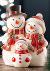 SNOWMAN FAMILY FIGURINE