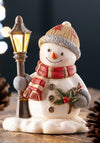 SNOWMAN LAMP POST LED