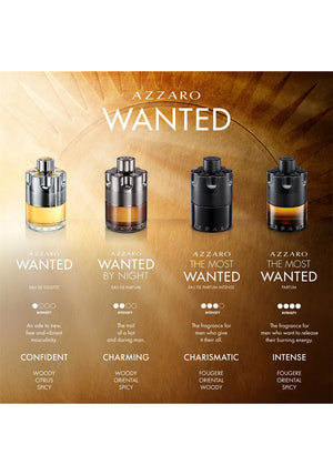 Azzaro Wanted by Night Eau de Parfum 100ml, For Him