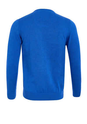 Andre Achill Crew Neck Sweater, Cobalt Blue