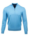 Andre Adare Quarter Zip Sweater, Blue