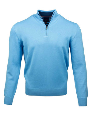 Andre Adare Quarter Zip Sweater, Blue