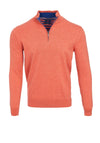 Andre Adare Quarter Zip Sweater, Mango
