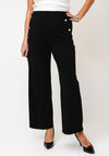 Anonymous Straight Leg Trousers, Black