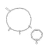 ChloBo Enchantment Christmas Exclusive Bracelet & Ring Set, Silver