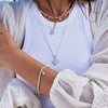 ChloBo Birthstone Bracelet, Silver