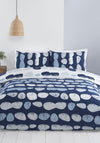 Home Interiors Right Choice Austin Reversible Duvet Cover Set, Blue