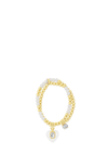 Absolute Heart Pendant Set of 2 Bracelets, Gold