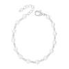 Absolute Pearl Beaded Bracelet, Silver