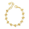 Absolute Knot Chain Link Bracelet, Gold