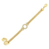 Absolute CZ Mesh Chain Bracelet, Gold