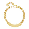 Absolute Box Chain Bracelet, Gold