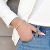 Absolute CZ Statement Bangle, Gold