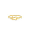 Absolute Openable Buckle Bangle, Gold