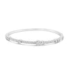 Absolute CZ Cluster Bangle, Silver