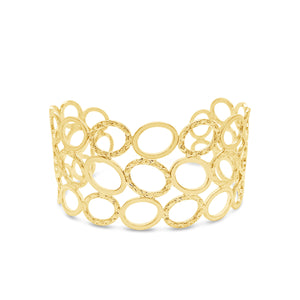 Absolute Cuff Bangle, Gold