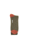 Barbour Houghton Socks, Olive & Burnt Orange