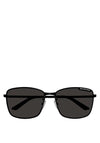 Balenciaga BB0280SA Unisex Everyday Sunglasses, Black