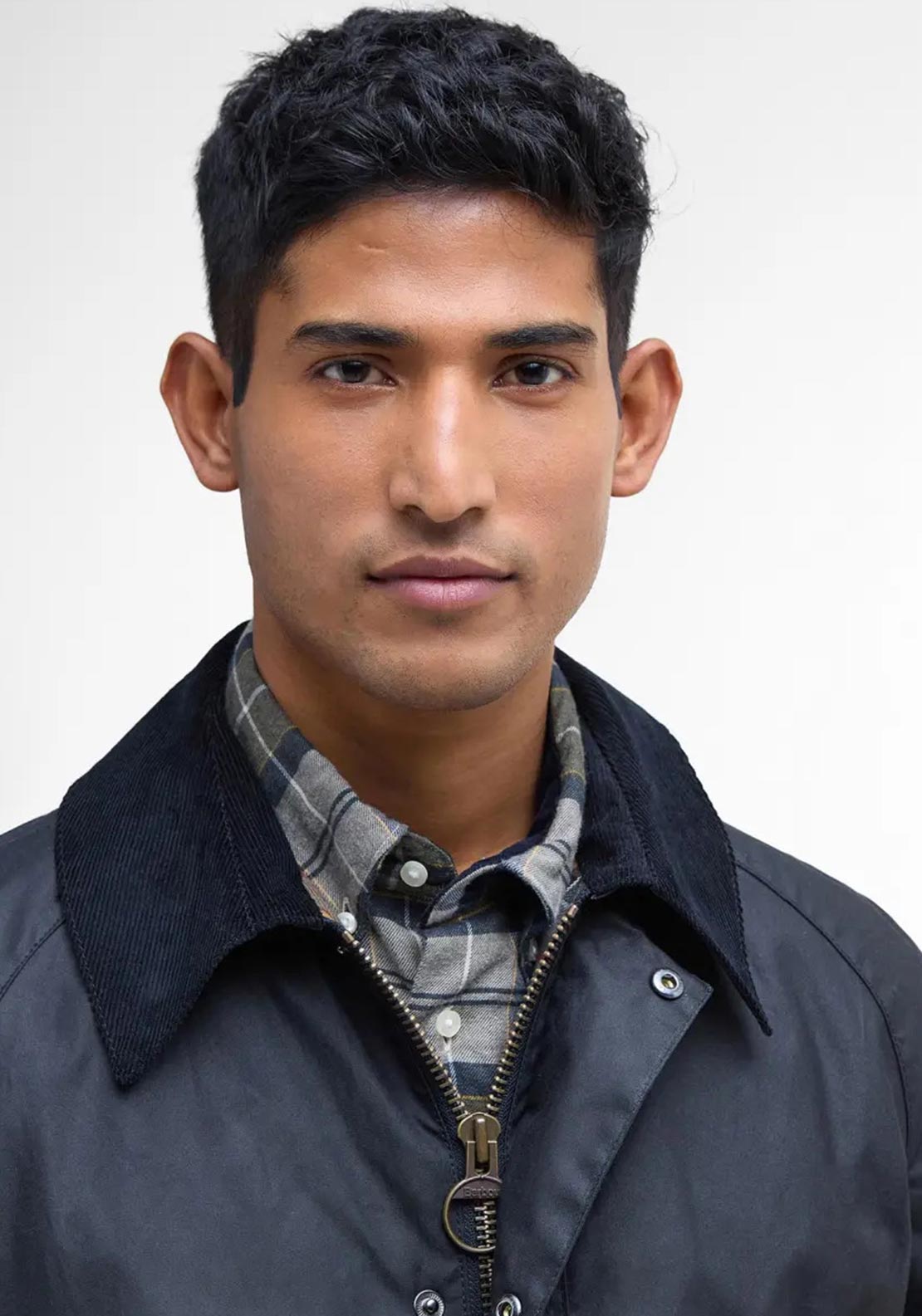 Barbour Men’s Ashby Wax Jacket, Navy