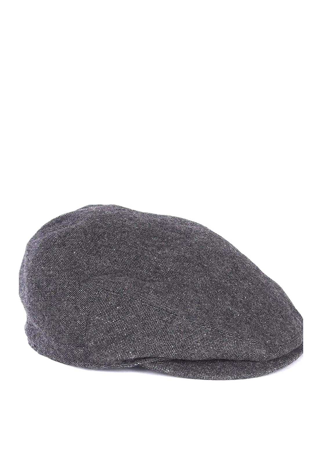 Barbour Men’s Barlow Flat Cap, Grey