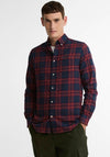 Barbour Men’s Broxburn Tailored Check Shirt, Red Multi