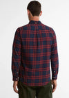 Barbour Men’s Broxburn Tailored Check Shirt, Red Multi