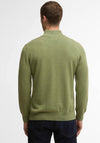 Barbour Men’s Cotton Half Zip Knitted Sweater, Laurel Green