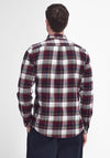 Barbour Men’s Crossfell Tailored Check Shirt, Merlot