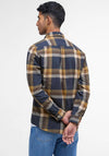 Barbour Men’s Folley Tailored Check Shirt, Navy