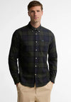 Barbour Men’s Fortrose Tartan Tailored Shirt, Grey Multi