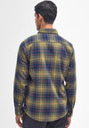 Barbour Men’s Fortrose Tartan Tailored Shirt, Navy Multi