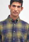 Barbour Men’s Fortrose Tartan Tailored Shirt, Navy Multi