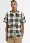 Barbour Men’s Gordon Summer Shirt, Green Multi