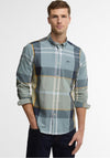 Barbour Men’s Harris Tailored Tartan Shirt, Highland Green